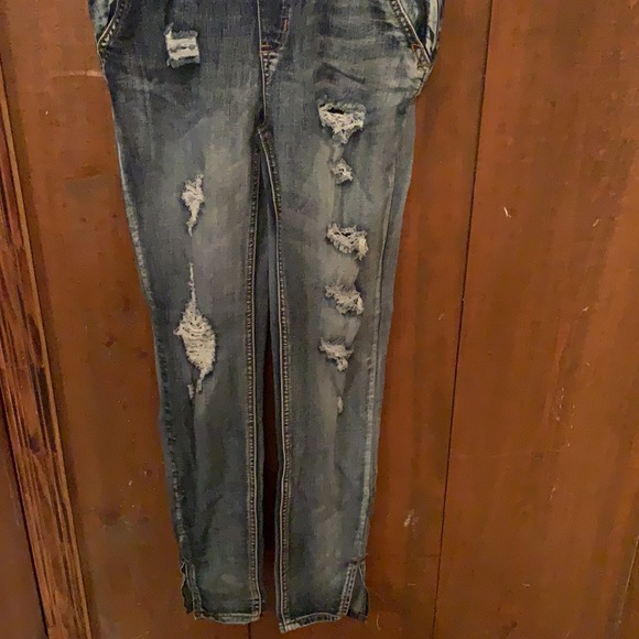 Dollhouse skinny overalls sz 7 x 29” like new - Picture 3 of 7